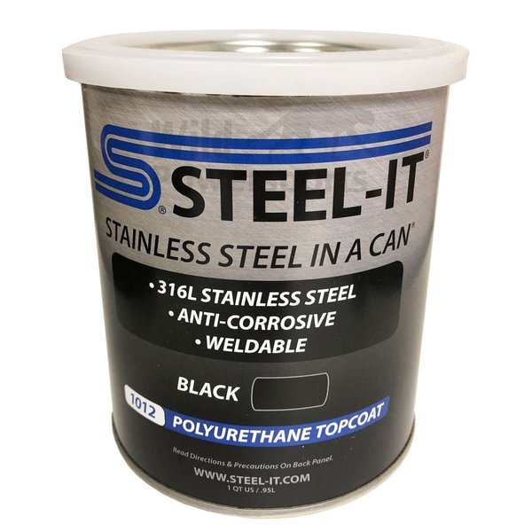 Steel-It STEEL-IT Black Polyurethane (Quart) 1012Q
